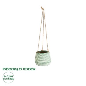 glo-20527-20527_0 GLOBOSTAR® ARTIFICIAL GARDEN BUBASTIS 20527 ΚΡΕΜΑΣΤΟ ΔΙΑΚΟΣΜΗΤΙΚΟ ΚΕΡΑΜΙΚΟ ΚΑΣΠΩ ΓΛΑΣΤΡΑ -