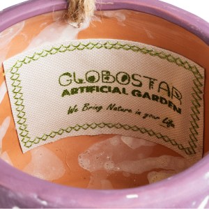 glo-20529-20529_7 GLOBOSTAR® ARTIFICIAL GARDEN NIGERIA 20529 ΚΡΕΜΑΣΤΟ ΔΙΑΚΟΣΜΗΤΙΚΟ ΚΕΡΑΜΙΚΟ ΚΑΣΠΩ ΓΛΑΣΤΡΑ - 