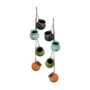 glo-20531-20531_22 GLOBOSTAR® ARTIFICIAL GARDEN AIGYPT 20531 ΣΕΤ 2 ΚΡΕΜΑΣΤΑ ΔΙΑΚΟΣΜΗΤΙΚΑ ΚΕΡΑΜΙΚΑ ΚΑΣΠΩ ΓΛΑΣΤ