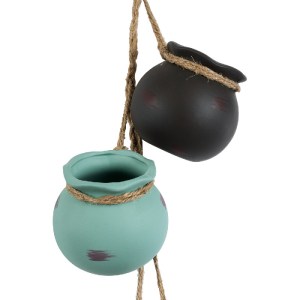 glo-20531-20531_3 GLOBOSTAR® ARTIFICIAL GARDEN AIGYPT 20531 ΣΕΤ 2 ΚΡΕΜΑΣΤΑ ΔΙΑΚΟΣΜΗΤΙΚΑ ΚΕΡΑΜΙΚΑ ΚΑΣΠΩ ΓΛΑΣΤ