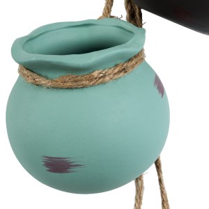 glo-20531-20531_5 GLOBOSTAR® ARTIFICIAL GARDEN AIGYPT 20531 ΣΕΤ 2 ΚΡΕΜΑΣΤΑ ΔΙΑΚΟΣΜΗΤΙΚΑ ΚΕΡΑΜΙΚΑ ΚΑΣΠΩ ΓΛΑΣΤ