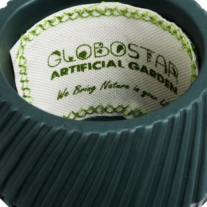 glo-20538-20538_6 GLOBOSTAR® ARTIFICIAL GARDEN BARBADOS 20538 ΔΙΑΚΟΣΜΗΤΙΚΟ ΚΕΡΑΜΙΚΟ ΚΑΣΠΩ ΓΛΑΣΤΡΑ - FLOWER P