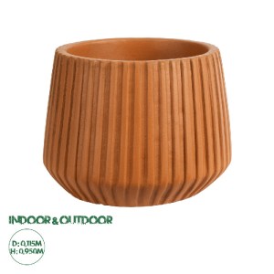 glo-20539-20539_0 GLOBOSTAR® ARTIFICIAL GARDEN ZANZIBAR 20539 ΔΙΑΚΟΣΜΗΤΙΚΟ ΚΕΡΑΜΙΚΟ ΚΑΣΠΩ ΓΛΑΣΤΡΑ - FLOWER P