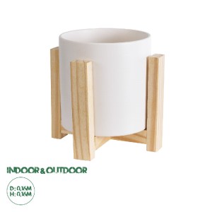 glo-20542-20542_0 GLOBOSTAR® ARTIFICIAL GARDEN PUERTO RICO 20542 ΔΙΑΚΟΣΜΗΤΙΚΟ ΚΕΡΑΜΙΚΟ ΚΑΣΠΩ ΓΛΑΣΤΡΑ - FLOWE