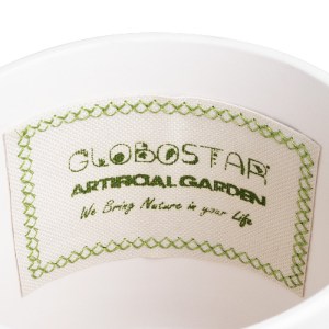 glo-20542-20542_6 GLOBOSTAR® ARTIFICIAL GARDEN PUERTO RICO 20542 ΔΙΑΚΟΣΜΗΤΙΚΟ ΚΕΡΑΜΙΚΟ ΚΑΣΠΩ ΓΛΑΣΤΡΑ - FLOWE