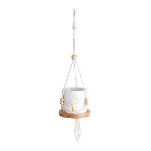 glo-20545-20545_2 GLOBOSTAR® ARTIFICIAL GARDEN USBOA 20545 ΚΡΕΜΑΣΤΟ ΔΙΑΚΟΣΜΗΤΙΚΟ ΚΕΡΑΜΙΚΟ ΚΑΣΠΩ ΓΛΑΣΤΡΑ - FL