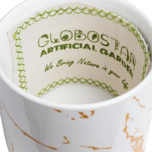 glo-20545-20545_7 GLOBOSTAR® ARTIFICIAL GARDEN USBOA 20545 ΚΡΕΜΑΣΤΟ ΔΙΑΚΟΣΜΗΤΙΚΟ ΚΕΡΑΜΙΚΟ ΚΑΣΠΩ ΓΛΑΣΤΡΑ - FL