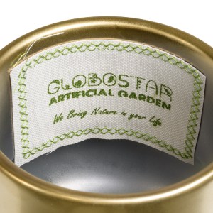 glo-20547-20547_6 GLOBOSTAR® ARTIFICIAL GARDEN KERKYRA 20547 ΔΙΑΚΟΣΜΗΤΙΚΟ ΚΕΡΑΜΙΚΟ ΚΑΣΠΩ ΓΛΑΣΤΡΑ - FLOWER PO
