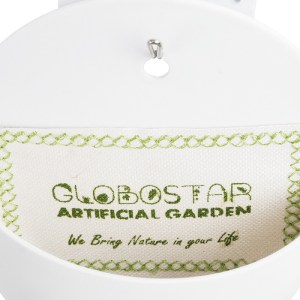 glo-20551-20551_9 GLOBOSTAR® ARTIFICIAL GARDEN LYON 20551 ΔΙΑΚΟΣΜΗΤΙΚΟ ΠΛΑΣΤΙΚΟ ΚΑΣΠΩ ΓΛΑΣΤΡΑ - FLOWER POT Λ