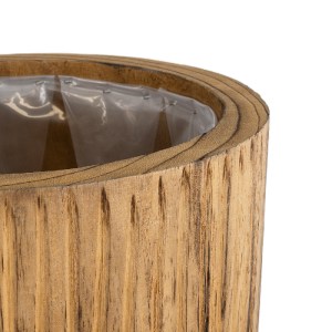 glo-20554-20554_5 GLOBOSTAR® ARTIFICIAL GARDEN JAMAICA 20554 ΔΙΑΚΟΣΜΗΤΙΚΟ ΞΥΛΙΝΟ ΚΑΣΠΩ ΓΛΑΣΤΡΑ - FLOWER POT 