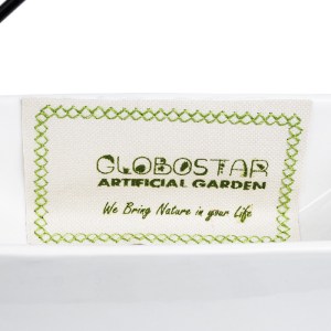 glo-20557-20557_8 GLOBOSTAR® ARTIFICIAL GARDEN BIANCO 20557 ΔΙΑΚΟΣΜΗΤΙΚΟ ΚΕΡΑΜΙΚΟ ΚΑΣΠΩ ΓΛΑΣΤΡΑ - FLOWER POT