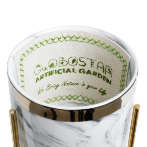 glo-20565-20565_6 GLOBOSTAR® ARTIFICIAL GARDEN ALASKA 20565 ΔΙΑΚΟΣΜΗΤΙΚΟ ΚΕΡΑΜΙΚΟ ΚΑΣΠΩ ΓΛΑΣΤΡΑ - FLOWER POT