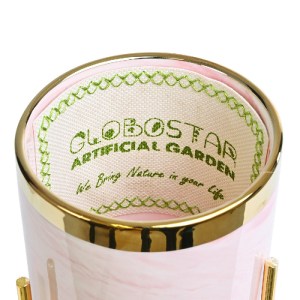 glo-20566-20566_6 GLOBOSTAR® ARTIFICIAL GARDEN COLORADO 20566 ΔΙΑΚΟΣΜΗΤΙΚΟ ΚΕΡΑΜΙΚΟ ΚΑΣΠΩ ΓΛΑΣΤΡΑ - FLOWER P