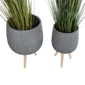 glo-20567-20567_4 GLOBOSTAR® ARTIFICIAL GARDEN LOUISIANA 20567 ΣΕΤ 2 ΔΙΑΚΟΣΜΗΤΙΚΑ ΠΟΛΥΕΣΤΕΡΙΚΑ ΤΣΙΜΕΝΤΕΝΙΑ Κ