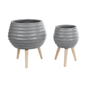 glo-20568-20568_2 GLOBOSTAR® ARTIFICIAL GARDEN MARYLAND 20568 ΣΕΤ 2 ΔΙΑΚΟΣΜΗΤΙΚΑ ΠΟΛΥΕΣΤΕΡΙΚΑ ΤΣΙΜΕΝΤΕΝΙΑ ΚΑ
