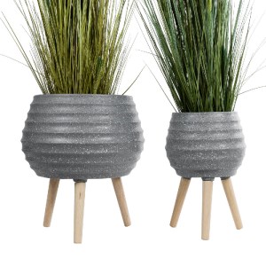 glo-20568-20568_5 GLOBOSTAR® ARTIFICIAL GARDEN MARYLAND 20568 ΣΕΤ 2 ΔΙΑΚΟΣΜΗΤΙΚΑ ΠΟΛΥΕΣΤΕΡΙΚΑ ΤΣΙΜΕΝΤΕΝΙΑ ΚΑ