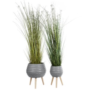 glo-20568-20568_6 GLOBOSTAR® ARTIFICIAL GARDEN MARYLAND 20568 ΣΕΤ 2 ΔΙΑΚΟΣΜΗΤΙΚΑ ΠΟΛΥΕΣΤΕΡΙΚΑ ΤΣΙΜΕΝΤΕΝΙΑ ΚΑ
