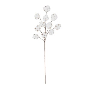 glo-20569-20569_2.webp GLOBOSTAR® ARTIFICIAL GARDEN COTTON BRANCH 20569 ΤΕΧΝΗΤΟ ΔΙΑΚΟΣΜΗΤΙΚΟ ΚΛΑΔΙ ΒΑΜΒΑΚΙ Μ30 X 
