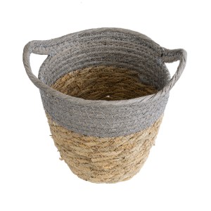 glo-20570-20570_3 GLOBOSTAR® ARTIFICIAL GARDEN SYROS 20570 ΔΙΑΚΟΣΜΗΤΙΚΟ ΠΛΕΚΤΟ ΚΑΣΠΩ ΓΛΑΣΤΡΑ - FLOWER POT ΜΠ