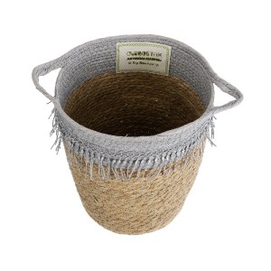 glo-20571-20571_3 GLOBOSTAR® ARTIFICIAL GARDEN SYROS 20571 ΔΙΑΚΟΣΜΗΤΙΚΟ ΠΛΕΚΤΟ ΚΑΣΠΩ ΓΛΑΣΤΡΑ - FLOWER POT ΜΠ