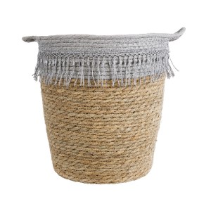 glo-20571-20571_4 GLOBOSTAR® ARTIFICIAL GARDEN SYROS 20571 ΔΙΑΚΟΣΜΗΤΙΚΟ ΠΛΕΚΤΟ ΚΑΣΠΩ ΓΛΑΣΤΡΑ - FLOWER POT ΜΠ