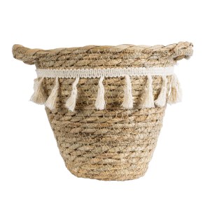 glo-20572-20572_4 GLOBOSTAR® ARTIFICIAL GARDEN SANTORINI 20572 ΔΙΑΚΟΣΜΗΤΙΚΟ ΠΛΕΚΤΟ ΚΑΣΠΩ ΓΛΑΣΤΡΑ - FLOWER PO