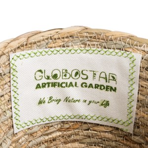 glo-20572-20572_6 GLOBOSTAR® ARTIFICIAL GARDEN SANTORINI 20572 ΔΙΑΚΟΣΜΗΤΙΚΟ ΠΛΕΚΤΟ ΚΑΣΠΩ ΓΛΑΣΤΡΑ - FLOWER PO