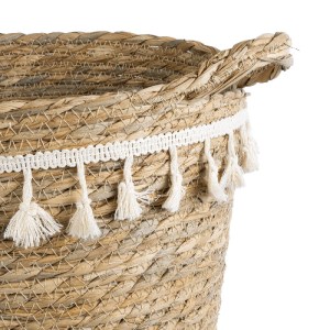 glo-20573-20573_5 GLOBOSTAR® ARTIFICIAL GARDEN SANTORINI 20573 ΔΙΑΚΟΣΜΗΤΙΚΟ ΠΛΕΚΤΟ ΚΑΣΠΩ ΓΛΑΣΤΡΑ - FLOWER PO
