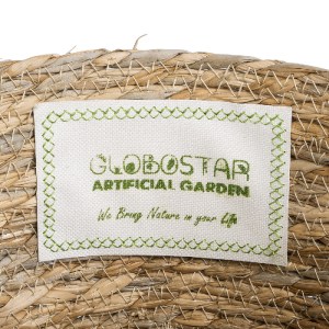 glo-20573-20573_6 GLOBOSTAR® ARTIFICIAL GARDEN SANTORINI 20573 ΔΙΑΚΟΣΜΗΤΙΚΟ ΠΛΕΚΤΟ ΚΑΣΠΩ ΓΛΑΣΤΡΑ - FLOWER PO