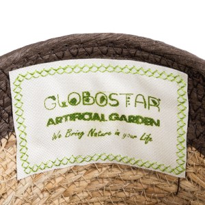 glo-20574-20574_6 GLOBOSTAR® ARTIFICIAL GARDEN LEFKADA 20574 ΔΙΑΚΟΣΜΗΤΙΚΟ ΠΛΕΚΤΟ ΚΑΣΠΩ ΓΛΑΣΤΡΑ - FLOWER POT 
