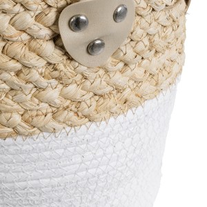 glo-20575-20575_6 GLOBOSTAR® ARTIFICIAL GARDEN NEVADA 20575 ΔΙΑΚΟΣΜΗΤΙΚΟ ΠΛΕΚΤΟ ΚΑΣΠΩ ΓΛΑΣΤΡΑ - FLOWER POT Μ