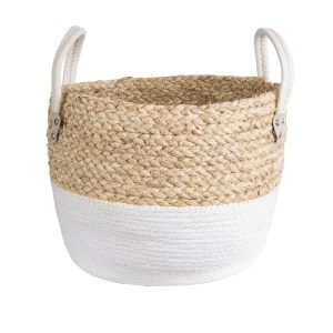 glo-20577-20577_2 GLOBOSTAR® ARTIFICIAL GARDEN NEVADA 20577 ΔΙΑΚΟΣΜΗΤΙΚΟ ΠΛΕΚΤΟ ΚΑΣΠΩ ΓΛΑΣΤΡΑ - FLOWER POT Μ