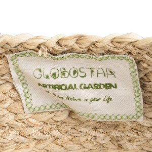 glo-20577-20577_7 GLOBOSTAR® ARTIFICIAL GARDEN NEVADA 20577 ΔΙΑΚΟΣΜΗΤΙΚΟ ΠΛΕΚΤΟ ΚΑΣΠΩ ΓΛΑΣΤΡΑ - FLOWER POT Μ