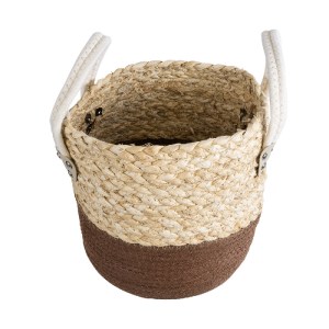 glo-20578-20578_3 GLOBOSTAR® ARTIFICIAL GARDEN CAROLINA 20578 ΔΙΑΚΟΣΜΗΤΙΚΟ ΠΛΕΚΤΟ ΚΑΣΠΩ ΓΛΑΣΤΡΑ - FLOWER POT