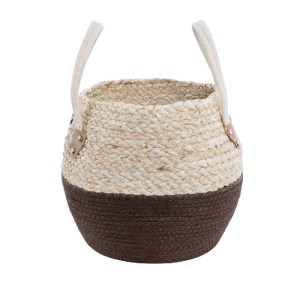 glo-20579-20579_2 GLOBOSTAR® ARTIFICIAL GARDEN CAROLINA 20579 ΔΙΑΚΟΣΜΗΤΙΚΟ ΠΛΕΚΤΟ ΚΑΣΠΩ ΓΛΑΣΤΡΑ - FLOWER POT