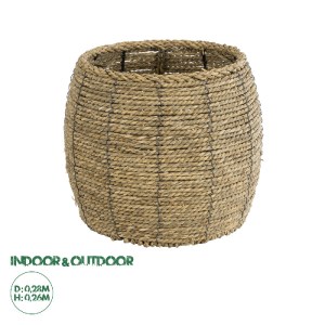 glo-20581-20581_0 GLOBOSTAR® ARTIFICIAL GARDEN THASSOS 20581 ΔΙΑΚΟΣΜΗΤΙΚΟ ΠΛΕΚΤΟ ΚΑΣΠΩ ΓΛΑΣΤΡΑ - FLOWER POT 