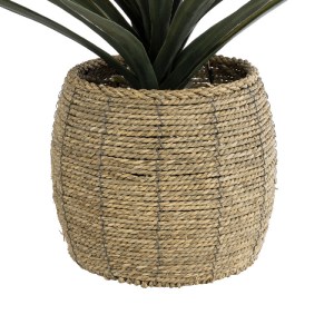 glo-20581-20581_3 GLOBOSTAR® ARTIFICIAL GARDEN THASSOS 20581 ΔΙΑΚΟΣΜΗΤΙΚΟ ΠΛΕΚΤΟ ΚΑΣΠΩ ΓΛΑΣΤΡΑ - FLOWER POT 
