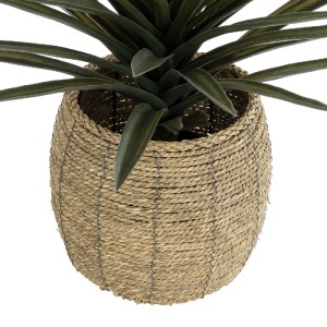 glo-20581-20581_4 GLOBOSTAR® ARTIFICIAL GARDEN THASSOS 20581 ΔΙΑΚΟΣΜΗΤΙΚΟ ΠΛΕΚΤΟ ΚΑΣΠΩ ΓΛΑΣΤΡΑ - FLOWER POT 