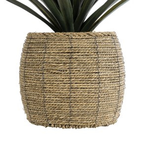 glo-20581-20581_5 GLOBOSTAR® ARTIFICIAL GARDEN THASSOS 20581 ΔΙΑΚΟΣΜΗΤΙΚΟ ΠΛΕΚΤΟ ΚΑΣΠΩ ΓΛΑΣΤΡΑ - FLOWER POT 