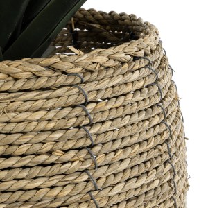 glo-20581-20581_7 GLOBOSTAR® ARTIFICIAL GARDEN THASSOS 20581 ΔΙΑΚΟΣΜΗΤΙΚΟ ΠΛΕΚΤΟ ΚΑΣΠΩ ΓΛΑΣΤΡΑ - FLOWER POT 