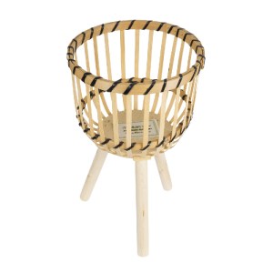 glo-20583-20583_4 GLOBOSTAR® ARTIFICIAL GARDEN FOLEGANDROS 20583 ΔΙΑΚΟΣΜΗΤΙΚΟ ΞΥΛΙΝΟ ΚΑΣΠΩ ΓΛΑΣΤΡΑ - FLOWER 