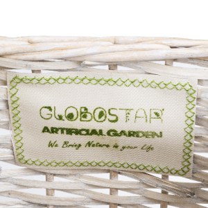 glo-20589-20589_6 GLOBOSTAR® ARTIFICIAL GARDEN KYOTO 20589 ΔΙΑΚΟΣΜΗΤΙΚΟ ΠΛΕΚΤΟ ΚΑΛΑΘΙ - ΚΑΣΠΩ ΓΛΑΣΤΡΑ - FLOW