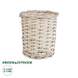 glo-20591-20591_0 GLOBOSTAR® ARTIFICIAL GARDEN DOMINGO 20591 ΔΙΑΚΟΣΜΗΤΙΚΟ ΠΛΕΚΤΟ ΚΑΛΑΘΙ - ΚΑΣΠΩ ΓΛΑΣΤΡΑ - FL