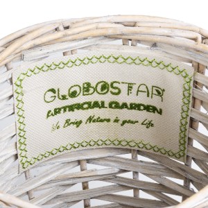 glo-20591-20591_6 GLOBOSTAR® ARTIFICIAL GARDEN DOMINGO 20591 ΔΙΑΚΟΣΜΗΤΙΚΟ ΠΛΕΚΤΟ ΚΑΛΑΘΙ - ΚΑΣΠΩ ΓΛΑΣΤΡΑ - FL
