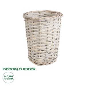 glo-20592-20592_0 GLOBOSTAR® ARTIFICIAL GARDEN DOMINGO 20592 ΔΙΑΚΟΣΜΗΤΙΚΟ ΠΛΕΚΤΟ ΚΑΛΑΘΙ - ΚΑΣΠΩ ΓΛΑΣΤΡΑ - FL