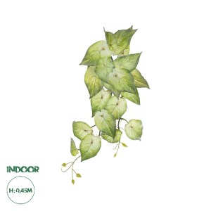 glo-20598-20598_0 GLOBOSTAR® ARTIFICIAL GARDEN SYNGONIUM HANGING PLANT 20598 ΤΕΧΝΗΤΟ ΔΙΑΚΟΣΜΗΤΙΚΟ ΚΡΕΜΑΣΤΟ Φ