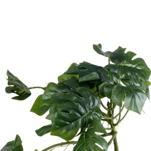 glo-20600-20600_4 GLOBOSTAR® ARTIFICIAL GARDEN HANGING MONSTERA 20600 - ΤΕΧΝΗΤΟ ΔΙΑΚΟΣΜΗΤΙΚΟ ΚΡΕΜΑΣΤΟ ΦΥΤΟ Μ