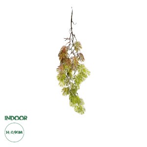 glo-20615-20615_0 GLOBOSTAR® ARTIFICIAL GARDEN HANGING FERN 20615 ΤΕΧΝΗΤΟ ΔΙΑΚΟΣΜΗΤΙΚΟ ΚΡΕΜΑΣΤΟ ΦΥΤΟ ΦΤΕΡΗ Μ