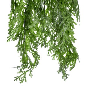 glo-20616-20616_3 GLOBOSTAR® ARTIFICIAL GARDEN THUJA HANGING BRANCH 20616 ΤΕΧΝΗΤΟ ΚΡΕΜΑΣΤΟ ΔΙΑΚΟΣΜΗΤΙΚΟ ΚΡΕΜ