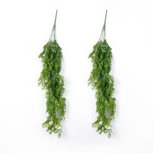 glo-20616-20616_5 GLOBOSTAR® ARTIFICIAL GARDEN THUJA HANGING BRANCH 20616 ΤΕΧΝΗΤΟ ΚΡΕΜΑΣΤΟ ΔΙΑΚΟΣΜΗΤΙΚΟ ΚΡΕΜ